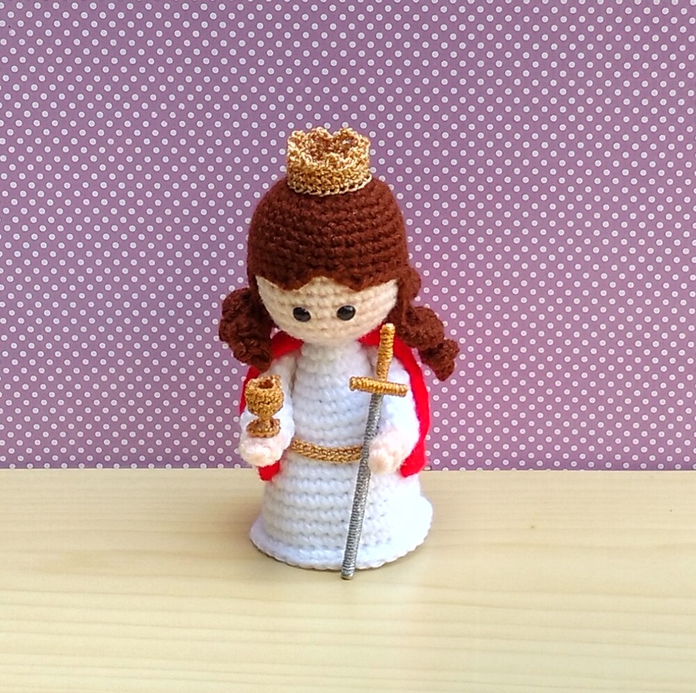 Santa Bárbara Amigurumi