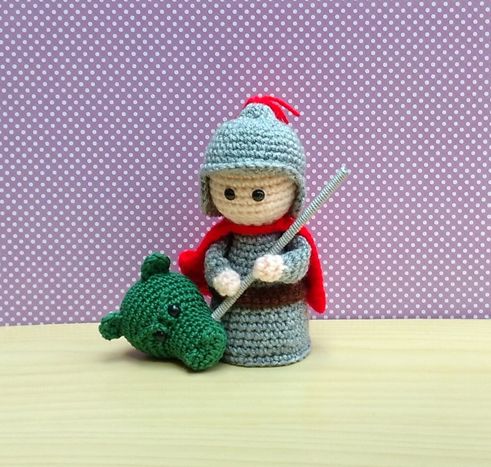 São Jorge Amigurumi