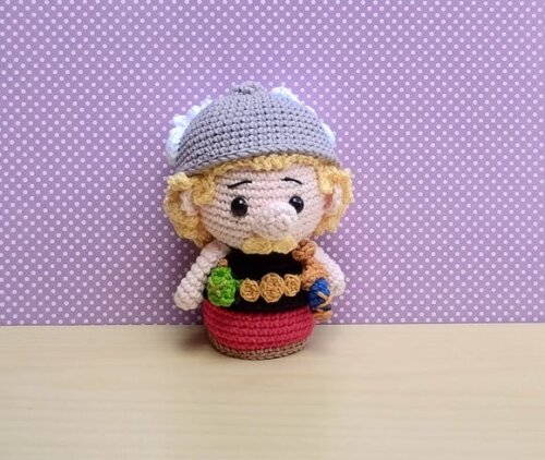 Astérix Amigurumi - Astérix e Obélix