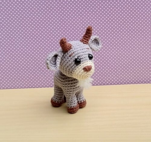 Bode ( Johny e Amigos ) Amigurumi