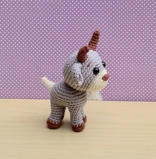 Bode ( Johny e Amigos ) Amigurumi