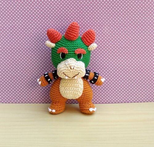 Bowser  ( Mario Bros - Game) Amigurumi