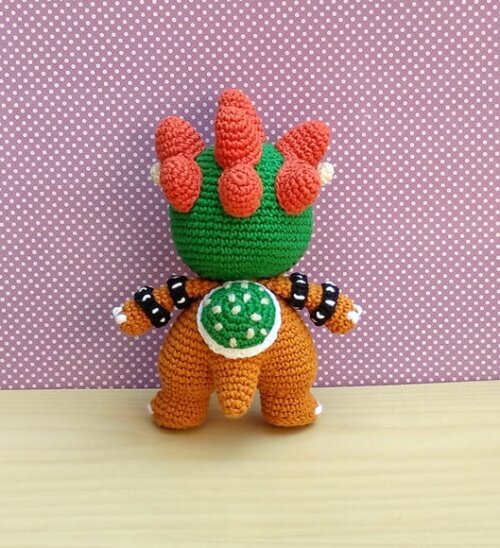 Bowser  ( Mario Bros - Game) Amigurumi