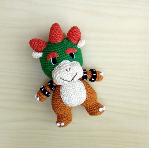 Bowser  ( Mario Bros - Game) Amigurumi