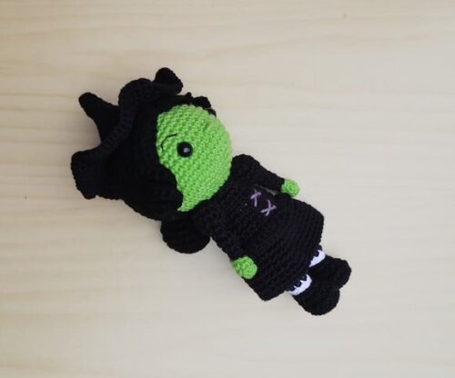 Bruxa Má do Oeste (o Mágico de Oz) Amigurumi