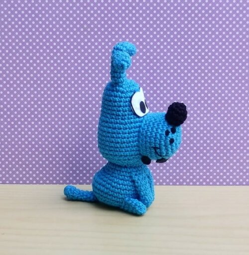 Cachorro Bidu Amigurumi