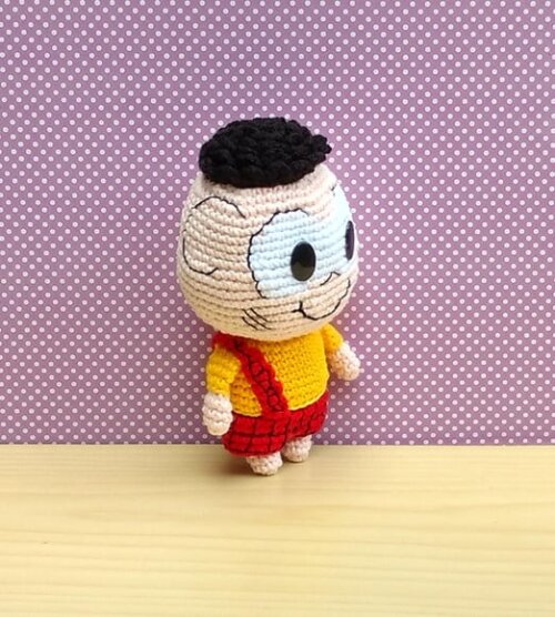 Cascão Toy Amigurumi