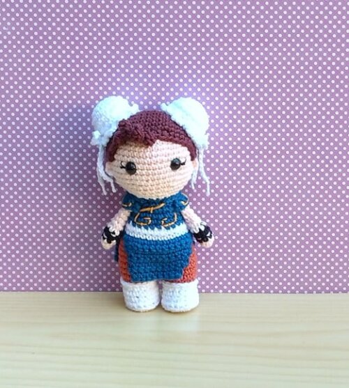 Chun-li - Street Fighter Amigurumi