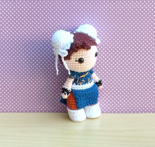 Chun-li - Street Fighter Amigurumi