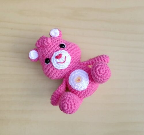Coraçãozinho ( Ursinhos Carinhosos) Amigurumi