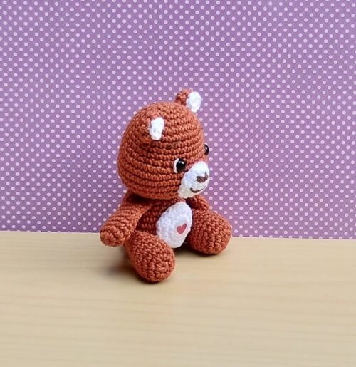 do Meu Coração ( Ursinhos Carinhosos) Amigurumi