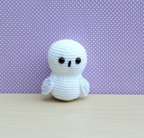 Edwiges - Harry Potter Amigurumi