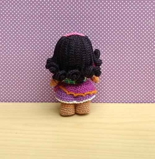 Esmeralda (O Corcunda de Notredame) Amigurumi