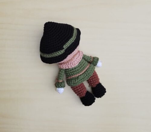 Espantalho ( o Mágico de Oz) Amigurumi