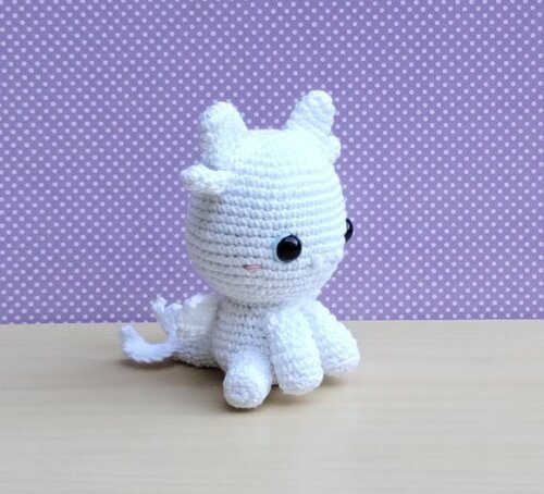 Fúria da Luz Amigurumi - Como Treinar o Seu Dragão