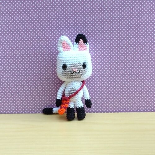 Pandy versão1 (A casa mágica da Gabby)Amigurumi