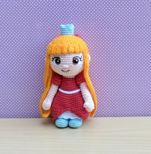Grizelda ( Vera e o Reino Arco-íris ) Amigurumi
