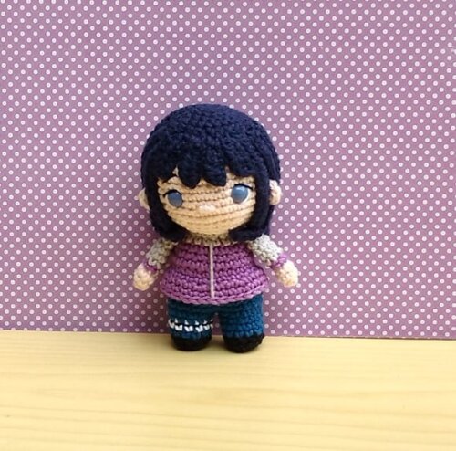 Hinata Hyuga Amigurumi (Naruto Shippuden)