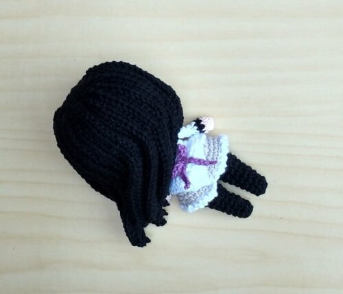 Homura Akemi (Madoka Mágica) Amigurumi