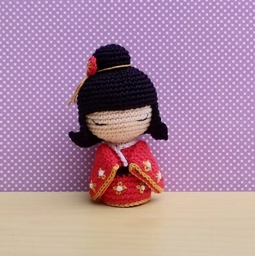 Kokeshi Yumi Amigurumi