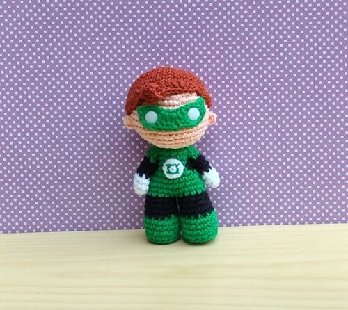 Lanterna Verde Amigurumi