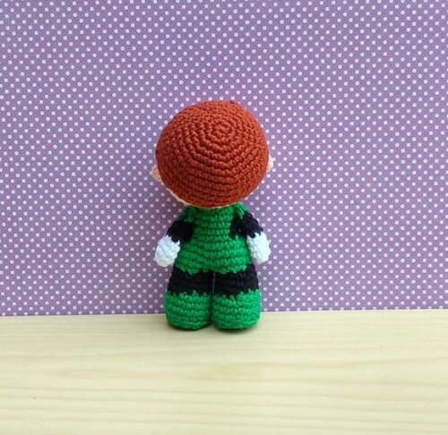 Lanterna Verde Amigurumi