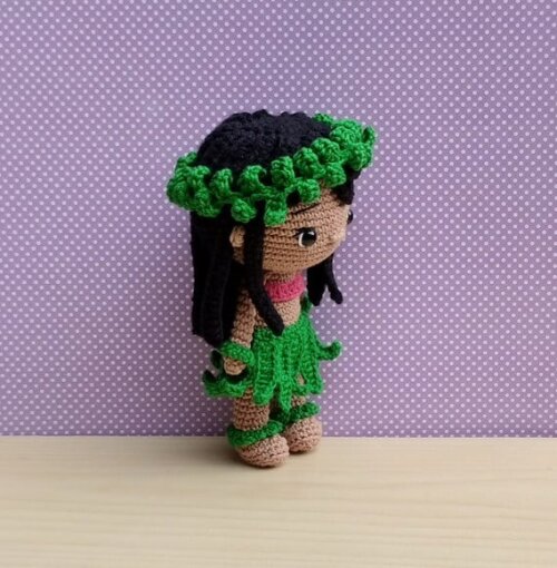 Lilo Hula Amigurumi - Lilo & Stitch