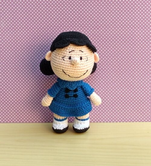 Lucy Van Pelt (Snoopy) amigurumi