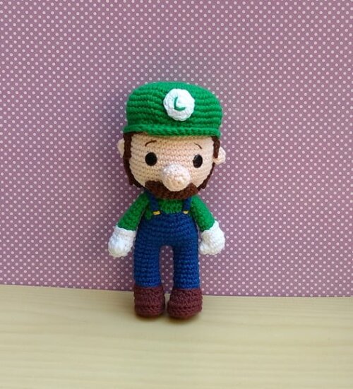 Luigi ( Mario Bros - Game) Amigurumi