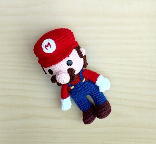 Mario ( Mario Bros - Game) Amigurumi