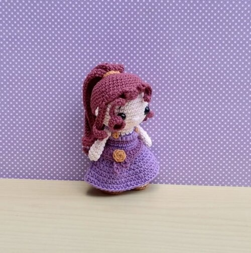 Megara (Hércules) Amigurumi