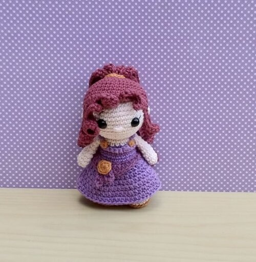 Megara (Hércules) Amigurumi