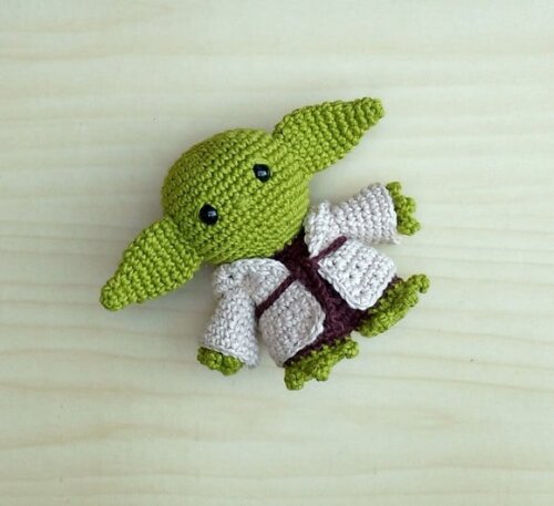 Mestre Yoda - Star Wars Amigurumi