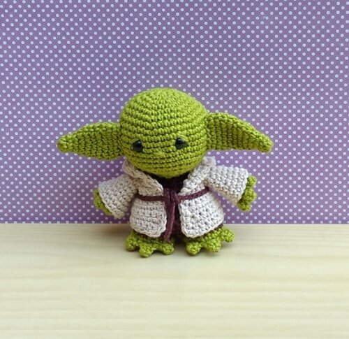 Mestre Yoda - Star Wars Amigurumi