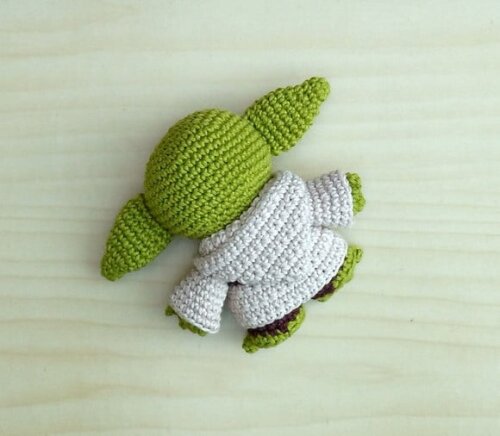 Mestre Yoda - Star Wars Amigurumi
