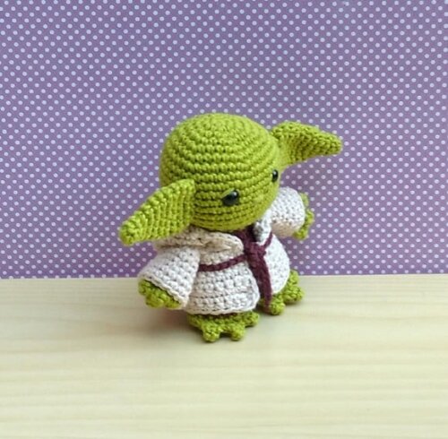 Mestre Yoda - Star Wars Amigurumi