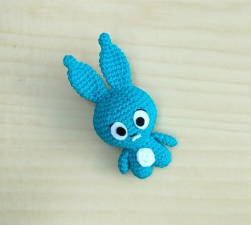 Mini Sansão Toy 13cm Amigurumi