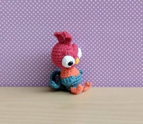 Moana, Puá e Hei Hei (Moana) Amigurumi