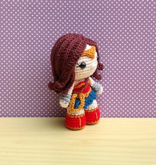 Mulher Maravilha Amigurumi