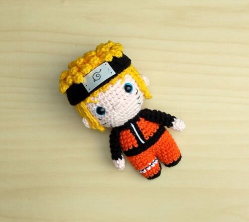 Naruto Uzumaki Amigurumi (Naruto Shippuden)
