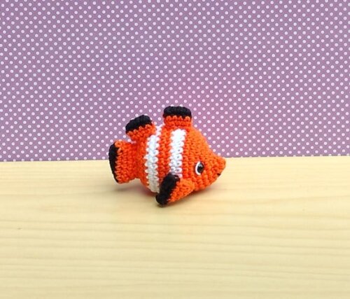 Nemo ( Procurado Nemo ) Amigurumi