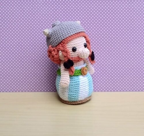 Obélix Amigurumi - Astérix e Obélix