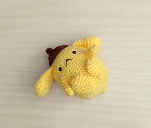 Pompompurin (Hello Kitty) Amigurumi