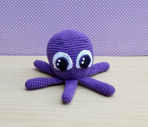 Polvo Pow Bolofofos Amigurumi