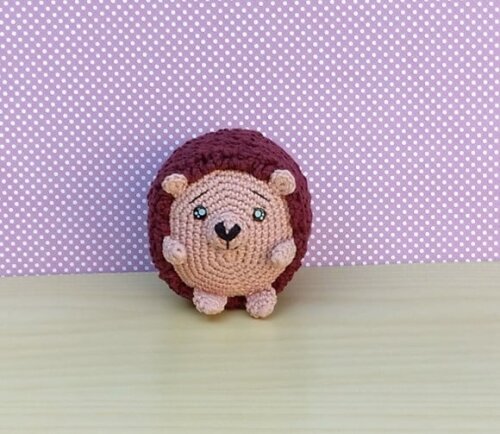 Porco Espinho Georgge Amigurumi