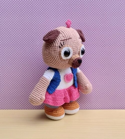 Pug Chip ( Chip e Potato ) Amigurumi