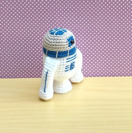 R2D2 - Star Wars Amigurumi
