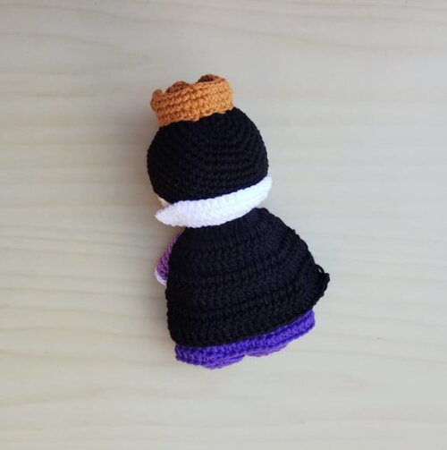 Rainha Má - Branca de Neve Amigurumi