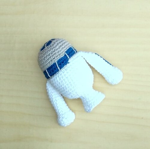 R2D2 - Star Wars Amigurumi