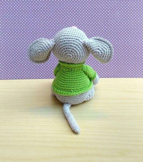 Ratinho Alfred Amigurumi